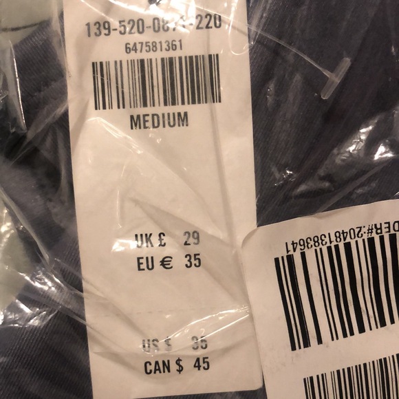 ABERCROMBIE Sheen V-Neck Racerback Tank NWT - Picture 9 of 10